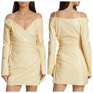 Nanushka Moha Dress in Vanilla